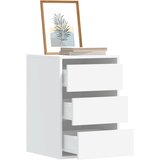  Kutna komoda s ladicama bijela 40x41x58 cm konstruirano drvo | shoptok.hr