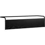  Vje&amp;scaron;alica za kapute Zidne Crni hrast 100 x 30 x 25 cm Slike