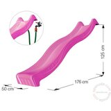 Tobogan vodeni spust od 220 cm pink Cene