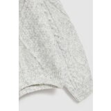 Marisse Gray V-Neck Sweater | Eponuda.ba