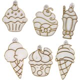 Creative Set Stained Glass Window Fusing Paint Ice Cream Sweets 3D | shoptok.hr