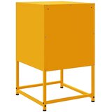  Noćni ormarići 2 kom boja senfa 36 x 39 x 60,5 cm čelični | shoptok.hr
