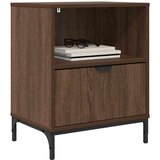 vidaXL Noćni ormarići s ladicama 2 pcs Smeđi hrast 49 x 36 x 61 cm | shoptok.hr