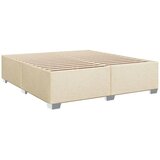  Krevet s oprugama i madracem krem 180x200 cm od tkanine | shoptok.hr
