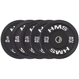  Bbr25 crna olimpijska ploča - branik 25 kg hms | shoptok.hr