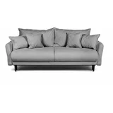 Bonami Selection Siva sklopiva sofa 215 cm Bjork –
