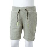  Dječje kratke hlače s vezicom svijetle kaki prošarane 104 | shoptok.hr