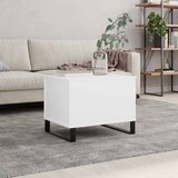  Stolić za kavu bijeli 60 x 44,5 x 45 cm od konstruiranog drva | shoptok.hr
