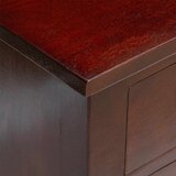 TV ormar Smeđa 100 x 40,5 x 46 cm Čvrsto mahagonijsko drvo | shoptok.hr