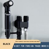 INF Komplet za stranišče iz nerjavečega jekla - Izboljšano čiščenje Black, (22103619) | Shoptok.si