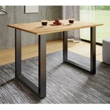 MID.YOU JEDILNA MIZA, črna, medeni hrast | Shoptok.si