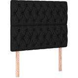  box spring s madracem LED crni 90x190 cm od tkanine | shoptok.hr