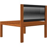 Srednja vrtna sofa od masivnog bagremovog drva s jastucima | shoptok.hr