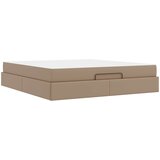  Okvir kreveta s madracem Ostalo 2 kom. Smeđa PVC | shoptok.hr