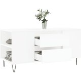  Stolić za kavu bijeli 102 x 44,5 x 50 cm od konstruiranog drva Bijela | shoptok.hr