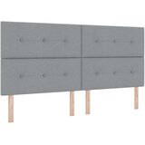  Podesivi krevet s madracem Svjetlosiva 200 x 200 cm Tkanina - Svjetlosiva 200 x 200 cm Prošiveno gumbima | shoptok.hr