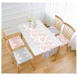 Mila Home Komplet namiznega tekača in sedežnih blazin 5 ks Tropical Leaves – | Shoptok.si