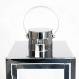 Dekorativna lanterna 63 cm u sjajnom hromu | Eponuda.com