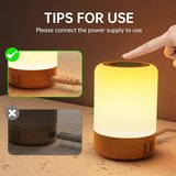 TAIPOW LED namizna svetilka s 4 USB priključki | Shoptok.si