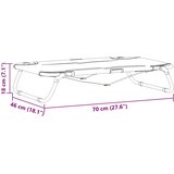  Krevet za psa Svijetlo siva 70 x 46 x 18 cm Čelik | shoptok.hr