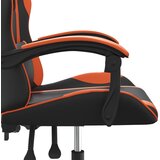  Igraća stolica crno-narančasta od umjetne kože | shoptok.hr