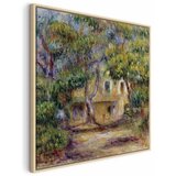  Slika - Pierre-Auguste Renoir – The Farm at Les Collettes 40x40 U prirodnom drvenom okviru | shoptok.hr