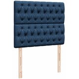  Krevet s oprugama i madracem plavi 120 x 200 cm od tkanine | shoptok.hr