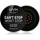 NYX Professional Makeup Can't Stop Won't Stop puder v prahu odtenek 05 Deep 6 g