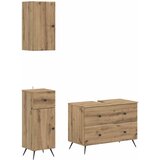  Set za kupaonicu od 3 dijela BREDA Hrast artisan | shoptok.hr