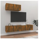  3-dijelni set TV ormarića boja dimljenog hrasta drveni | shoptok.hr