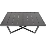Aluminijska vrtna garnitura - sofa + 2 fotelje + stol | Shoptok.si