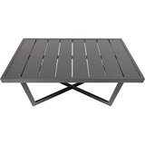 Aluminijska vrtna garnitura - sofa + 2 fotelje + stol | shoptok.hr