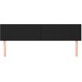  Uzglavlja crna 200x5x78/88 cm od umjetne kože | shoptok.hr