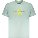 Calvin Klein MEN&#39;S SHORT SLEEVE T-SHIRT GREEN Cene