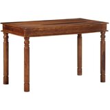 vidaXL Blagovaonski stol 120x60x77 cm puno drvo bagrem | shoptok.hr