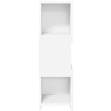  Kotna omarica Bela 25,5x25x80cm Konstruiran les, (5000113046) | Shoptok.si