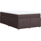  Krevet box spring s madracem tamnosmeđi 120 x 190 cm od tkanine | shoptok.hr