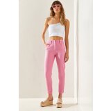 Bianco Lucci Women's Epaulette Gabardine Trousers 3947 | ePonuda.com