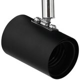 vidaXL stropno svetilo 3-smerno nastavljivo črno E27 | Shoptok.si