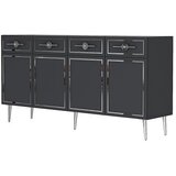 Hanah home Komoda Belly KB150 Anthracite Silver