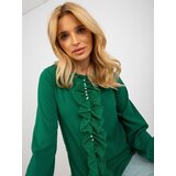 LAKERTA Blouse-LK-BZ-506673.36-dark green | Shoptok.si