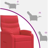  Fotelja s nagibom Crvena Umjetna koža | shoptok.hr