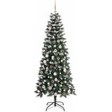  Umjetno božićno drvce Zelena 180 cm PVC, plastika i čelik | shoptok.hr