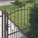  Vrata ograde s bodljama EMMEN 125 x 100 cm | shoptok.hr