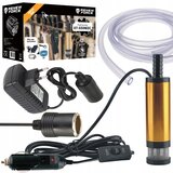  12-220V potopna črpalka pumpa 51mm za tekočine in dizel 60W + cev Cene