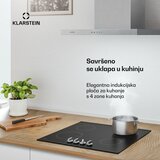 Klarstein Kochheld indukcijska ploča za kuhanje | Elegantna i snažna | 4 zone za kuhanje | 7200 W | 60 cm | shoptok.hr