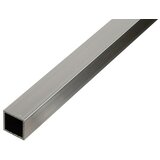 Alberts Kvadratna cev (Do x Š x V: 2.000 x 20 x 20 mm, Nerjavno jeklo, Srebrna) | Shoptok.si