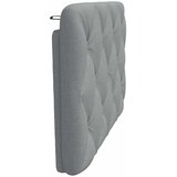  Jastuk za uzglavlje svjetlosivi 80 cm od tkanine | shoptok.hr