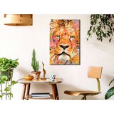  Slika za samostalno slikanje - Watchful Lion 40x60 | shoptok.hr