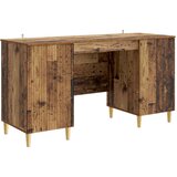  Stol s policom Staro drvo 142 5 x 50 x 75 cm Konstruirano drvo | shoptok.hr